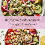 Mediterranean Chickpea Tuna Salad Recipe