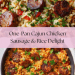 One-Pan Cajun Chicken Sausage & Rice Recipe