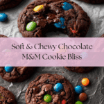 Soft Chocolate M&M Cookies Recipe