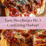 The Pizza Burger Pie Recipe