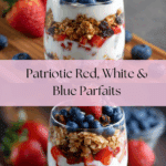 Red White and Blue Parfaits Recipe