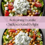 Tzatziki Chickpea Salad Recipe