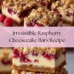 Raspberry Cheesecake Bars Recipe