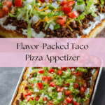 Taco Pizza Appetizer: A Delightful Fusion of Flavors Recipe