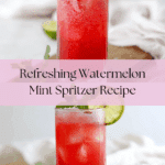 Watermelon Spritzer Recipe