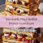 Peanut Butter and Jelly Stuffed French Toast Recipe