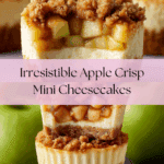 Apple Crisp Mini Cheesecakes Recipe
