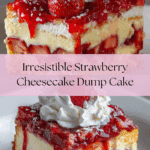 The Ultimate Strawberry Cheesecake Dump Cake Recipe