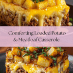 Loaded Potato and Meatloaf Casserole Recipe