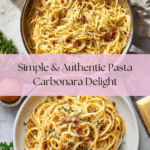 Authentic Pasta Carbonara Recipe