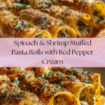 asta Rolls with Roasted Red Pepper Cream Recipe