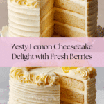 Lemon Cheesecake Delight Recipe is a must-try dessert! Recipe
