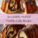 Marble Cake Perfection: Easy Swirled Delight Recipe