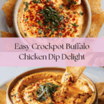 Crockpot Buffalo Chicken Dip Recipe