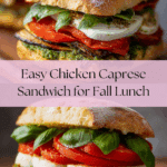 Chicken Caprese Sandwich Recipe