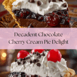 Chocolate Cherry Cream Pie Recipe