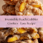 Peach Cobbler Cookies Recipe – Easy Summer Dessert Recipe