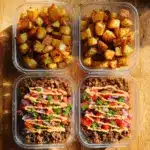 Loaded Potato Taco Bowl Meal Prep Recipe