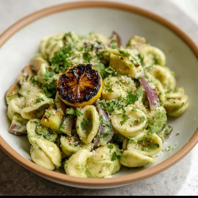 Lemon Basil Pasta Salad Recipe