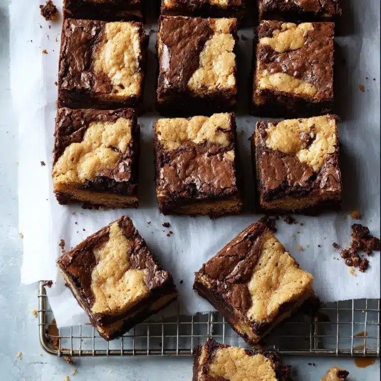 Brookies (Chocolate Chip Cookie + Brownie Bars) Recipe