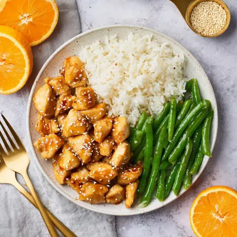 Healthy Orange Chicken Recipe