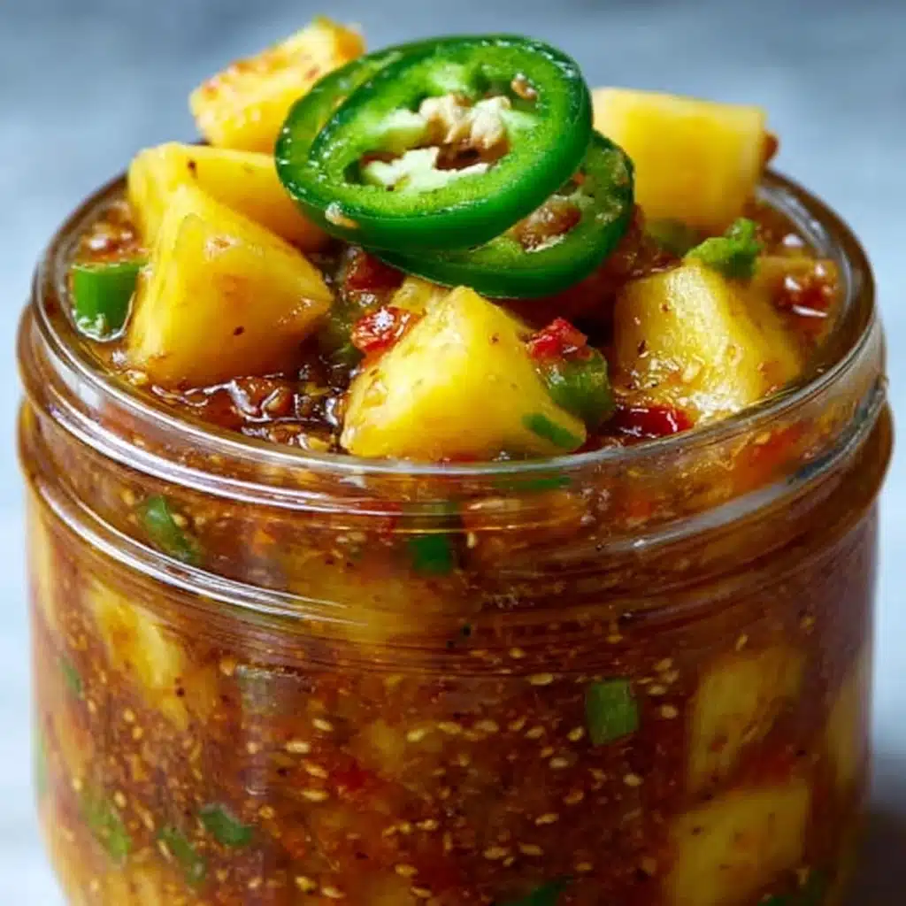 Spicy Pineapple Jalapeño Chutney: Perfect for Your Dishes Recipe - Recipe Image