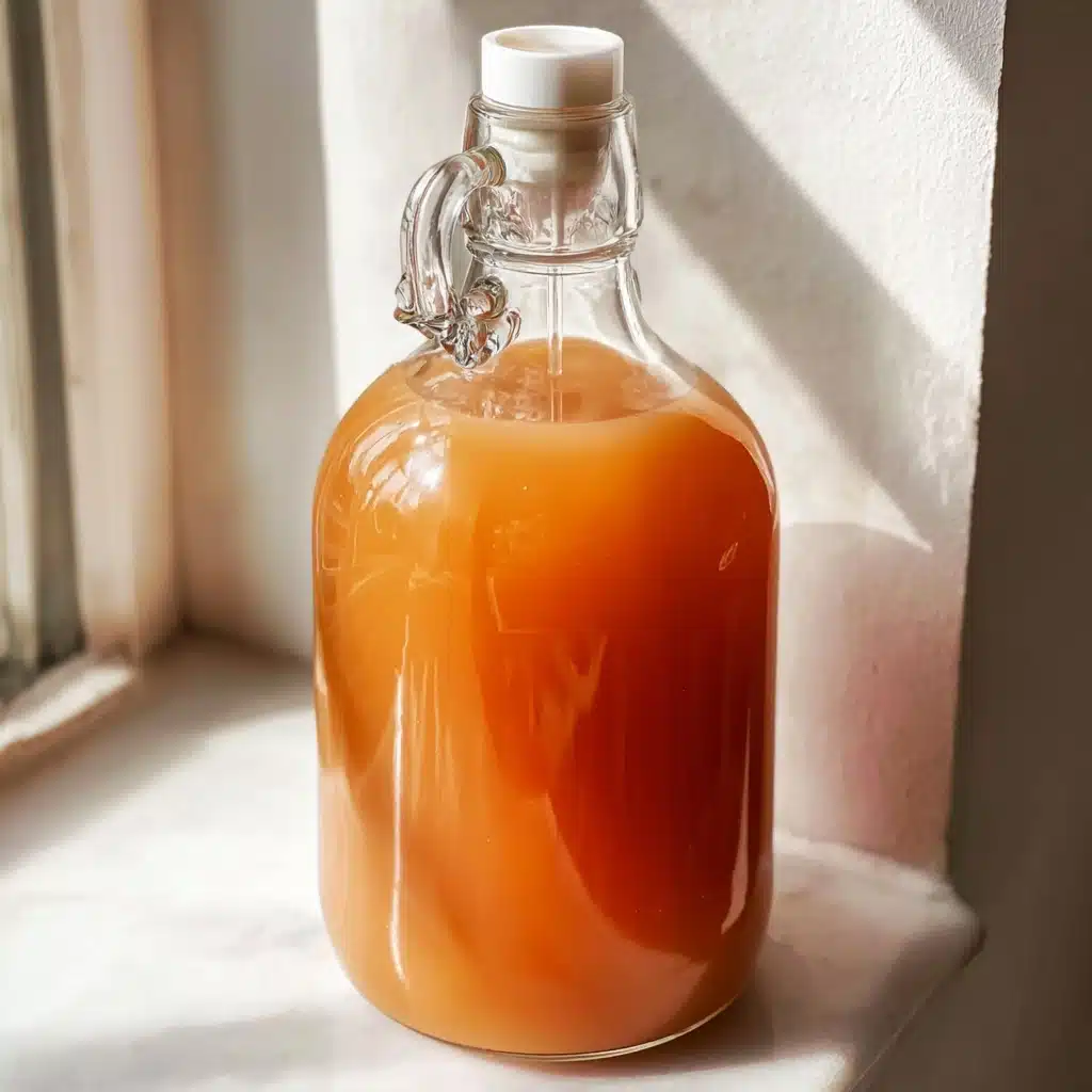 Homemade Peach Cider Recipe with Honey (Peach Cyser) Recipe - Recipe Image
