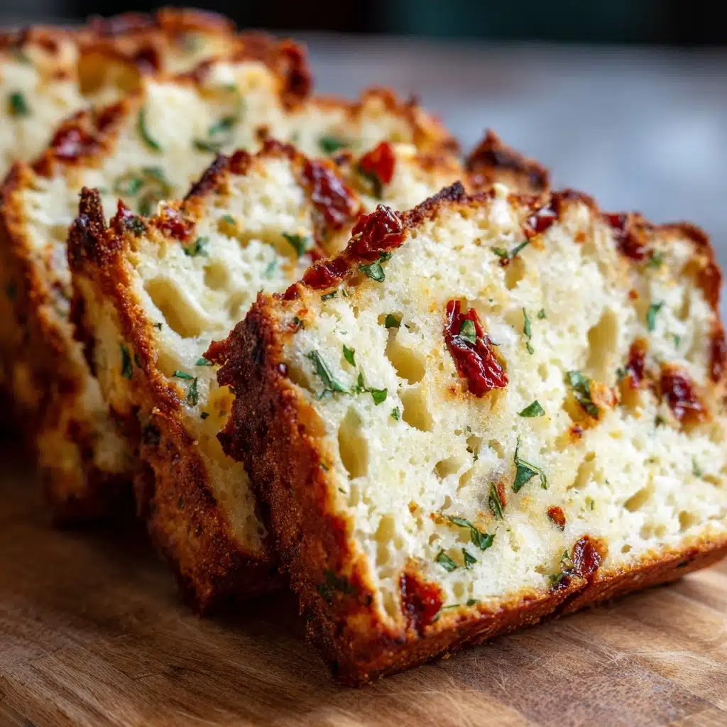 Caprese Quick Bread Recipe - Recipe Image