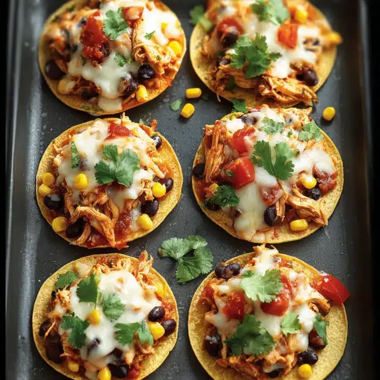 Mexican Rotisserie Chicken Tostadas Recipe
