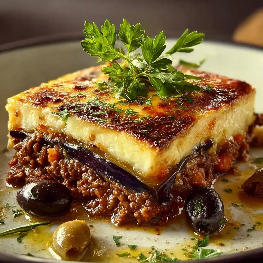 Outrageously Delicious Greek Moussaka: Indulge Today! Recipe - Recipe Image