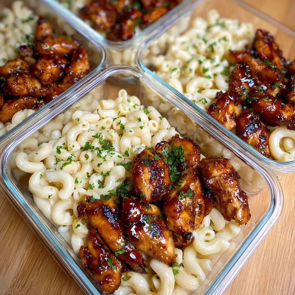 Honey Pepper Chicken Mac and Cheese Recipe - Recipe Image