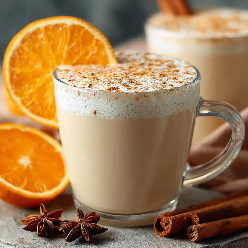 Orange Cinnamon Milk Tea Recipe - Recipe Image