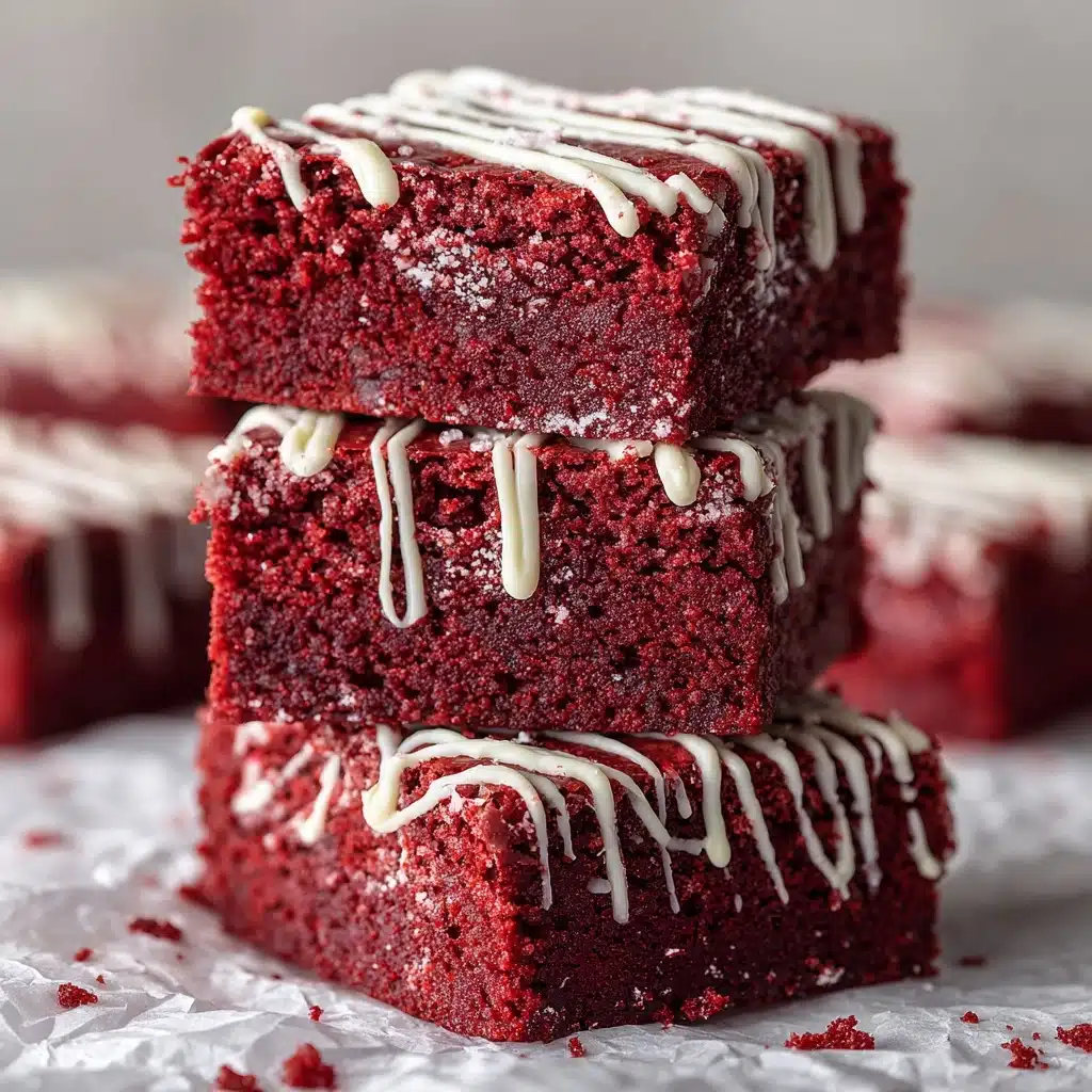 Red Velvet Brownies Recipe - Recipe Image