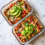 High-Protein Chicken Cottage Cheese Enchilada Bowls Recipe