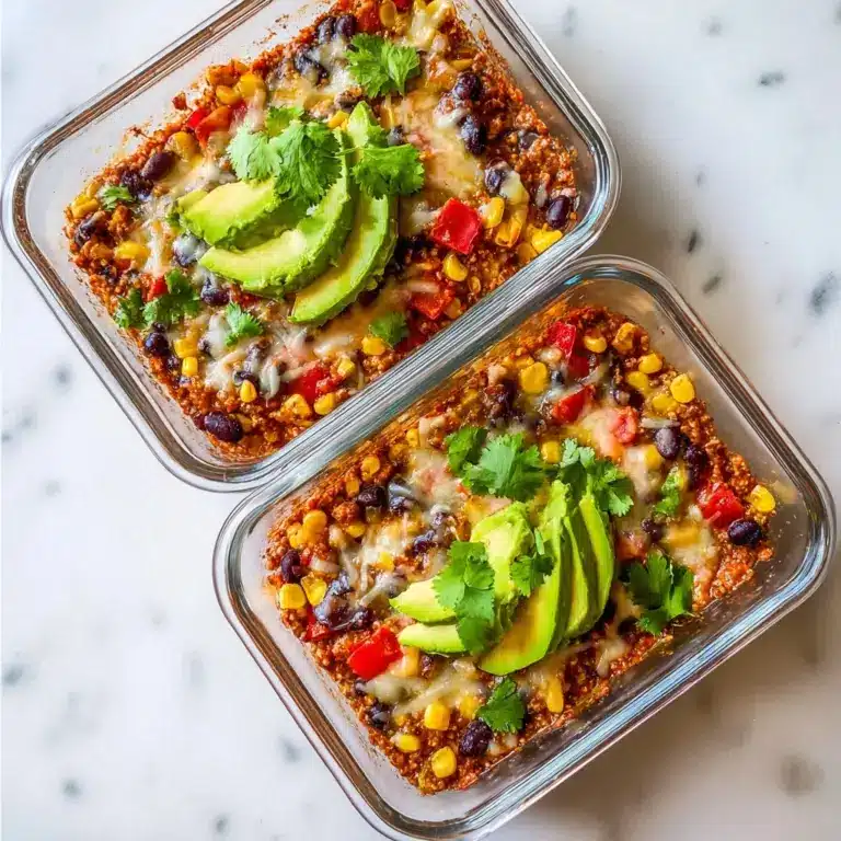 High-Protein Chicken Cottage Cheese Enchilada Bowls Recipe