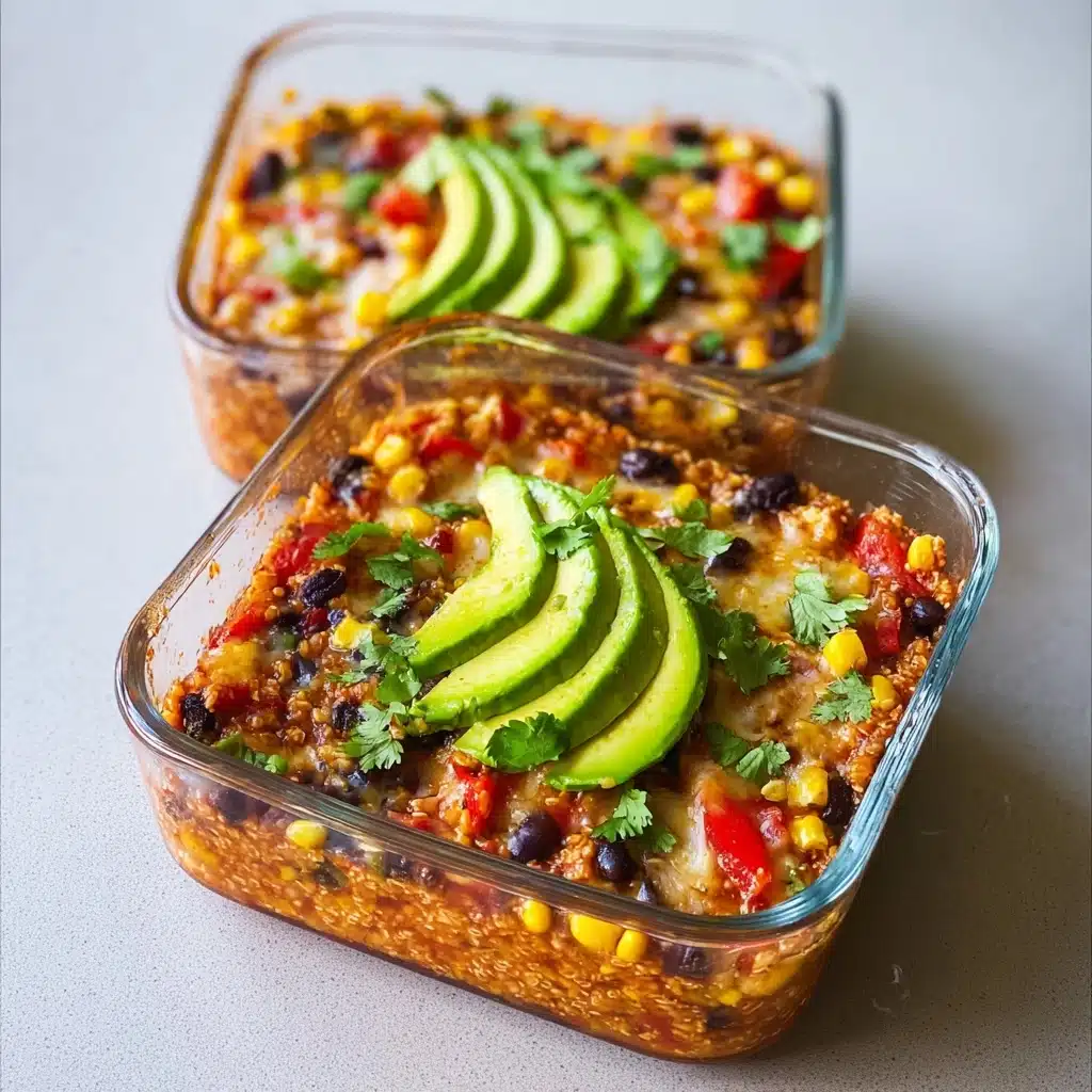 High-Protein Chicken Cottage Cheese Enchilada Bowls Recipe - Recipe Image