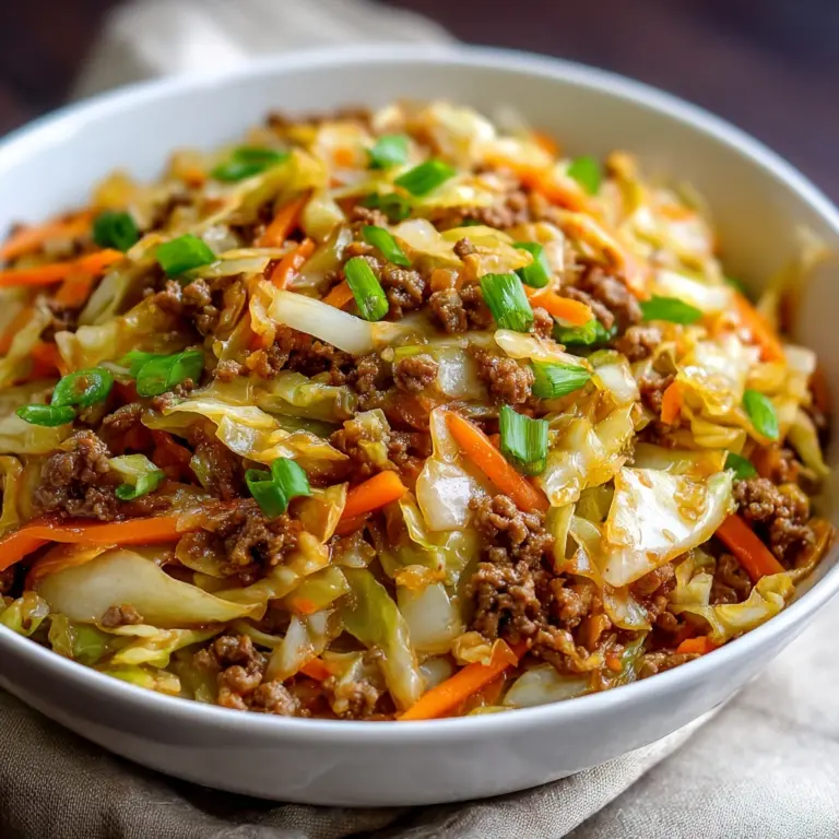 Egg Roll Bowls Recipe