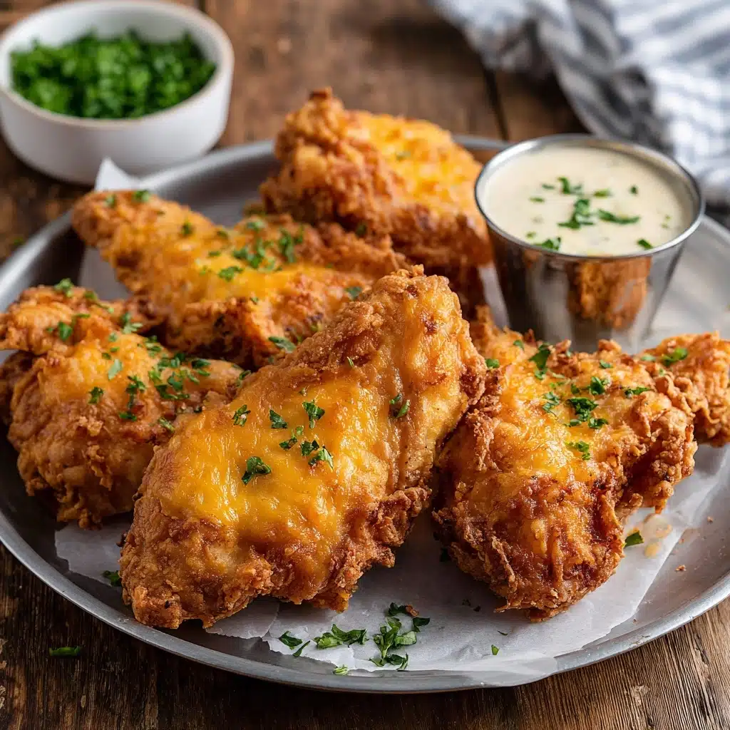 Crispy Soul Food Fried Chicken With Spicy Buttermilk Brine Recipe - Recipe Image
