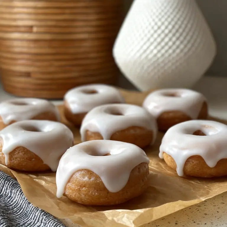 No Bake Vegan Protein Glazed Donuts Recipe