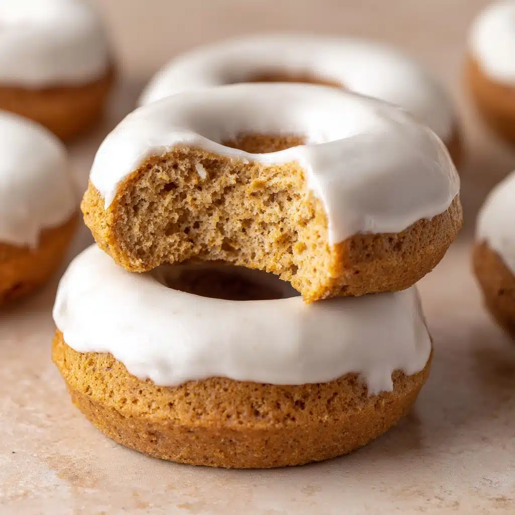 No Bake Vegan Protein Glazed Donuts Recipe - Recipe Image
