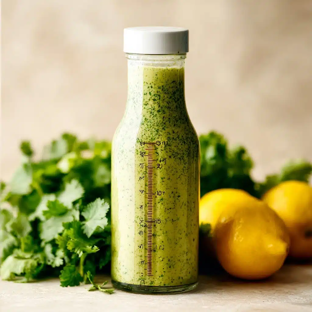 Creamy Avocado Cilantro Lime Dressing Recipe - Recipe Image