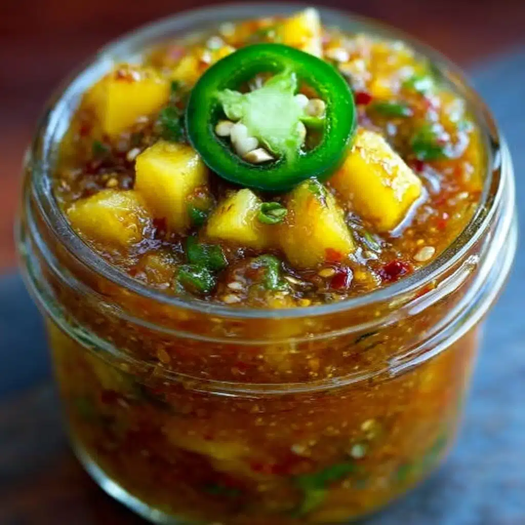Spicy Pineapple Jalapeño Chutney: Perfect for Your Dishes Recipe - Recipe Image