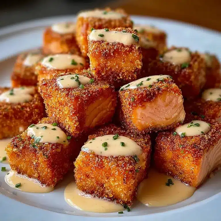 Crispy Bang Bang Salmon Bites Recipe