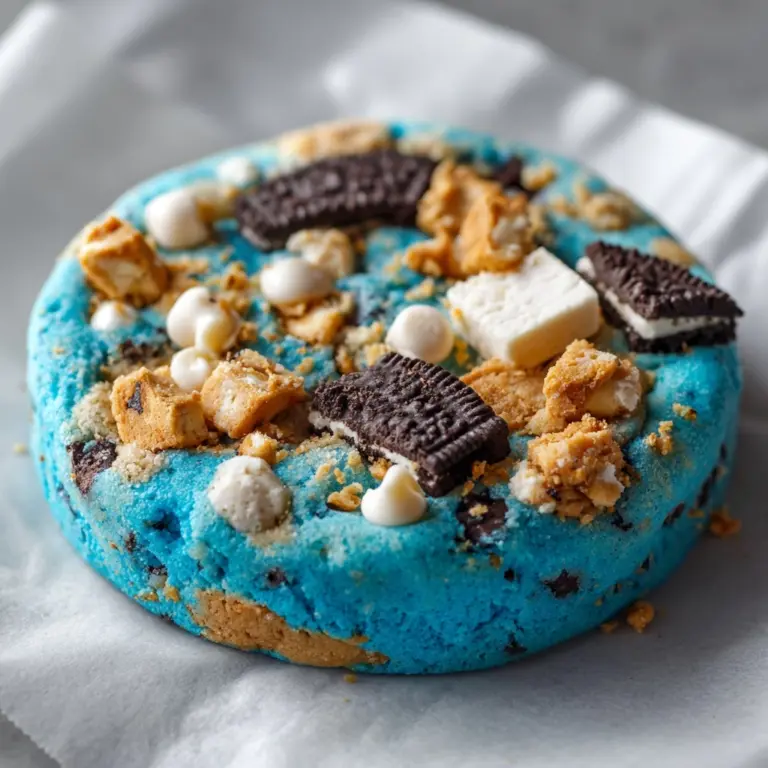 Cookie Monster Cookies Recipe