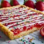 Strawberry Pop Tart Slab Pie Recipe