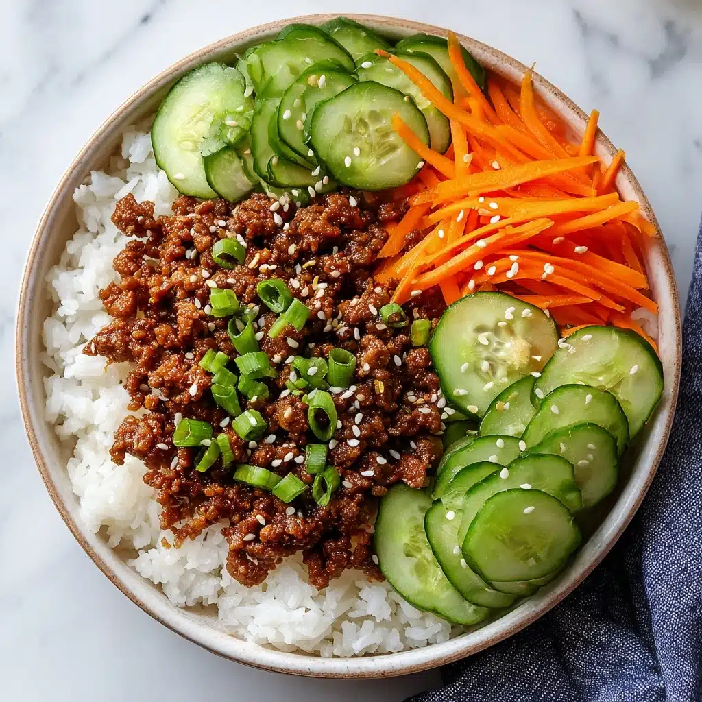 Quick & Easy Korean Ground Beef Bowl – Better Than Takeout! Recipe - Recipe Image