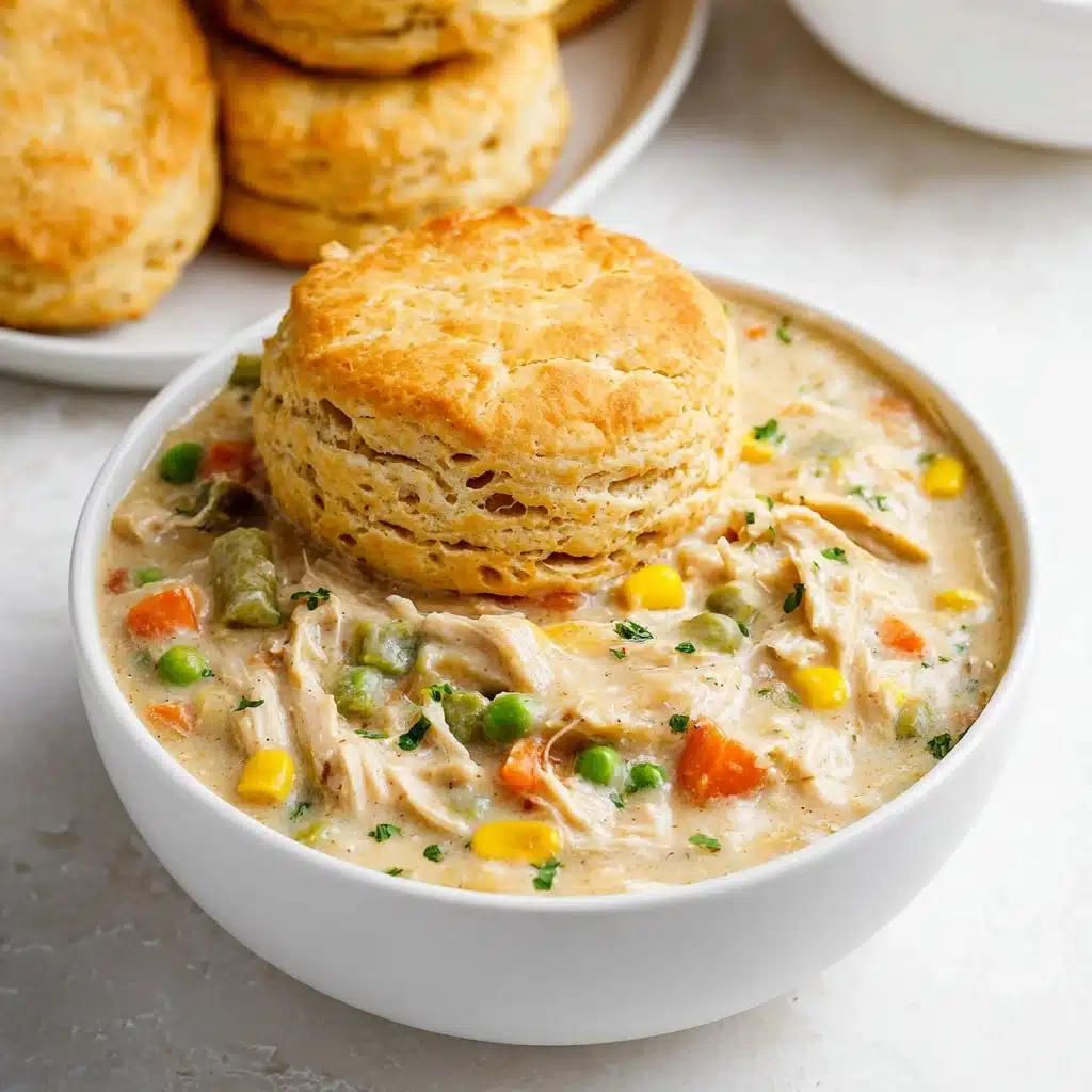 Easy Slow Cooker Chicken Pot Pie Recipe - Recipe Image