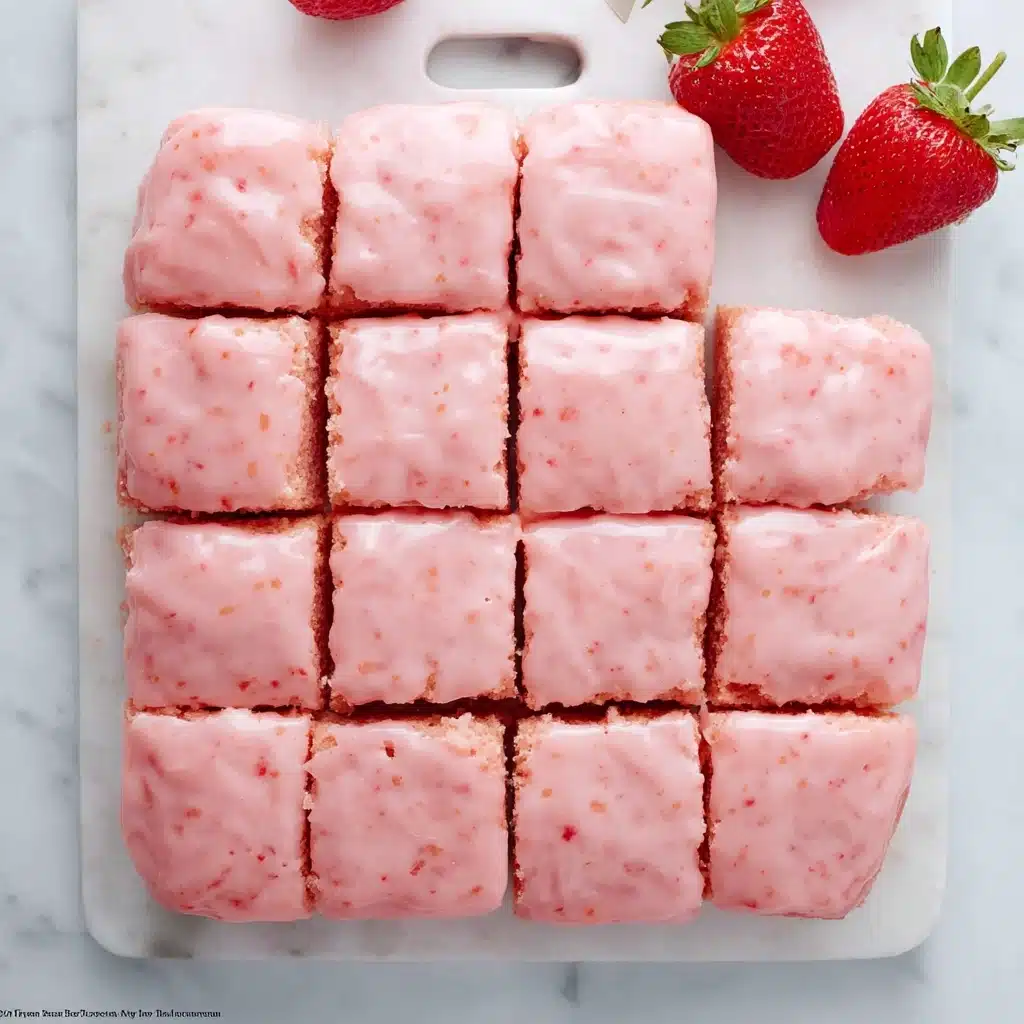 Strawberry Brownies Recipe - Recipe Image