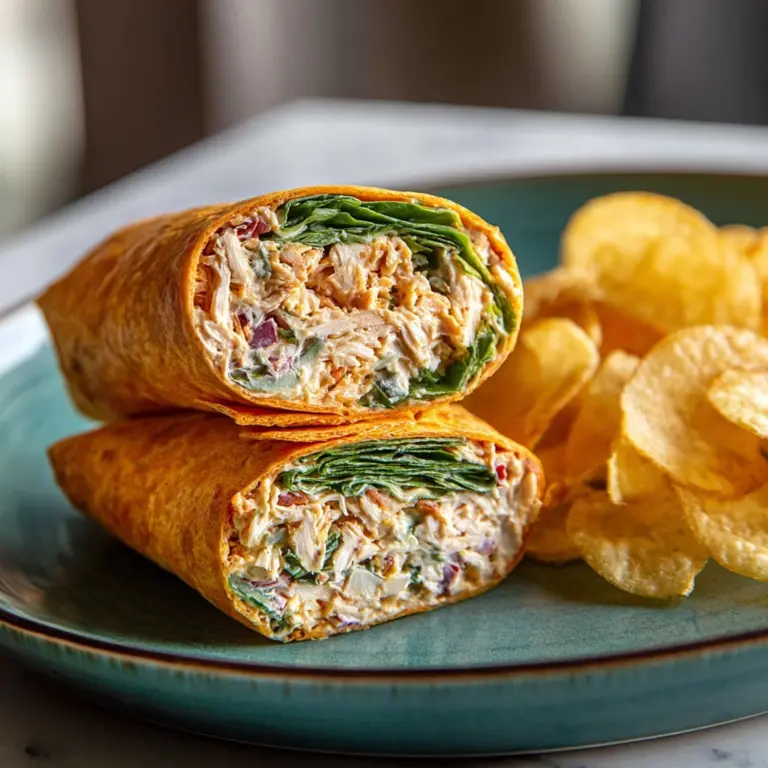 Spicy Buffalo Chicken Wraps for Two Recipe