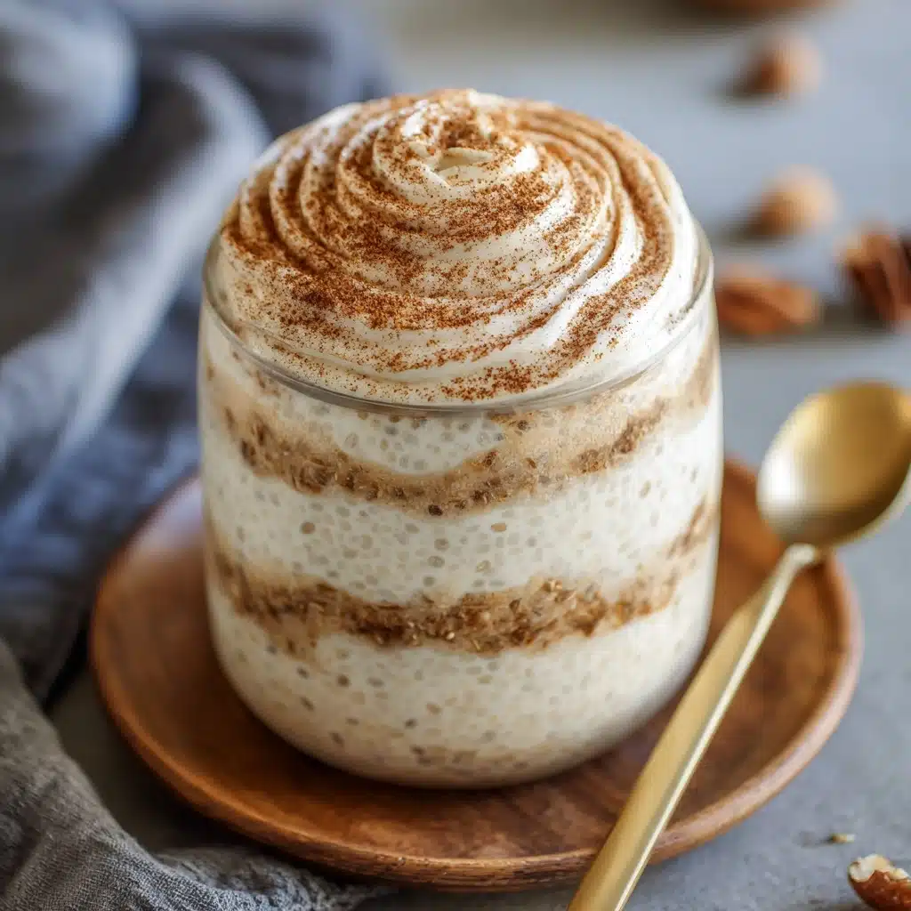 Cinnamon Roll Overnight Oats Recipe
